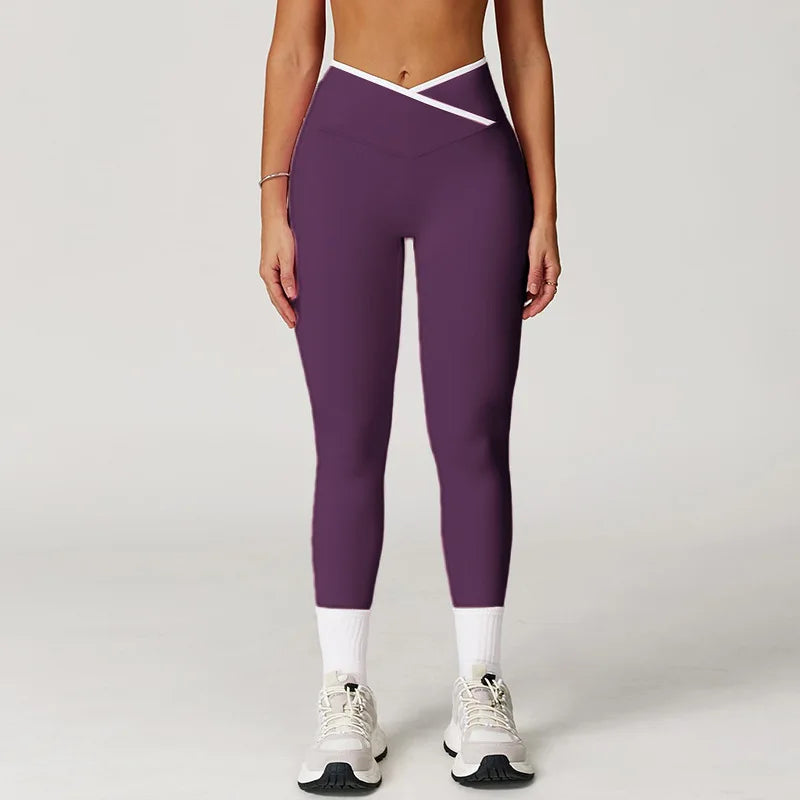 LUCINDA טייץ יוגה מותן גבוהה