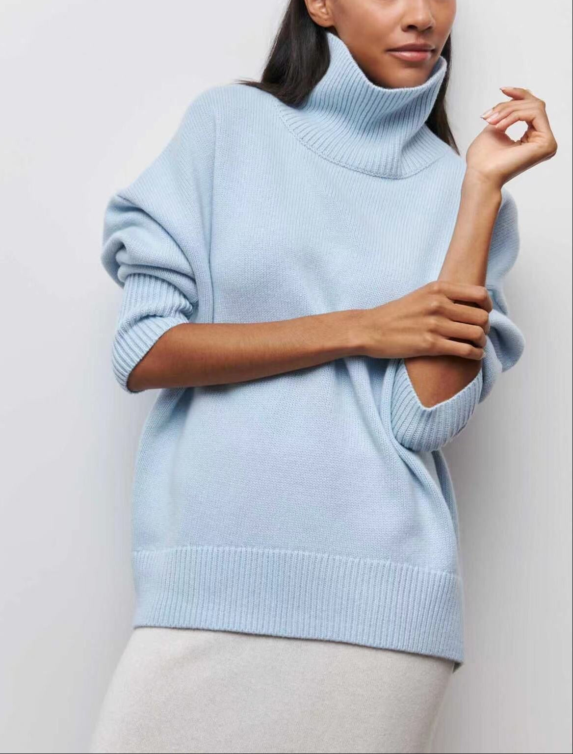 Tiana – סוודר  עם צווארון גולף