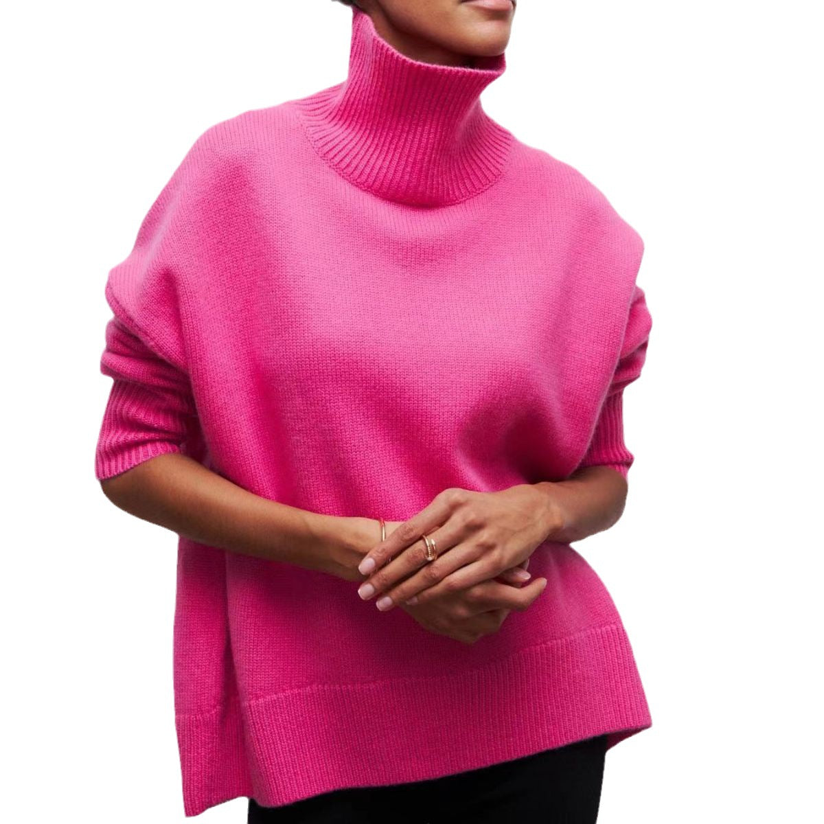 Tiana – סוודר  עם צווארון גולף