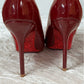 Olivia – Stiletto Heels בצבע אדום לכה