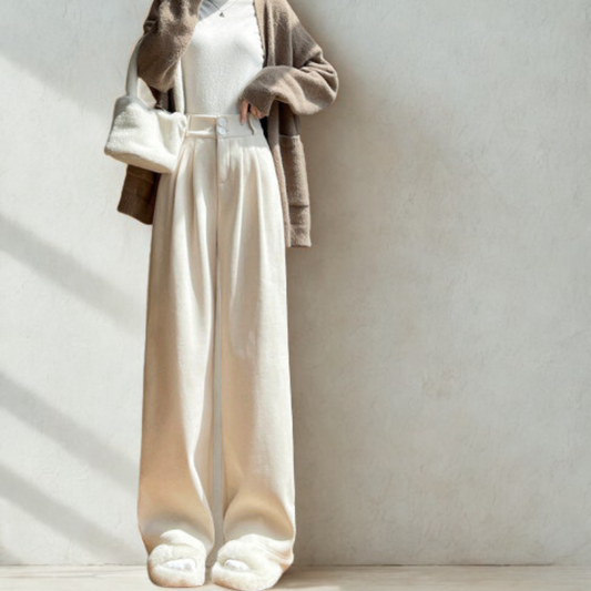 Camille – מכנס קורדרוי חמימה ונינוחה