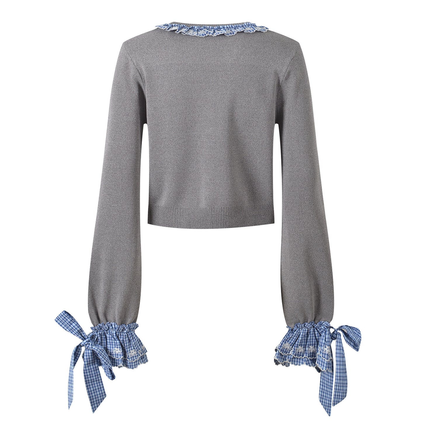 Maelis – קרדיגן סרוג אירופאי קצר עם שרוולי פעמון