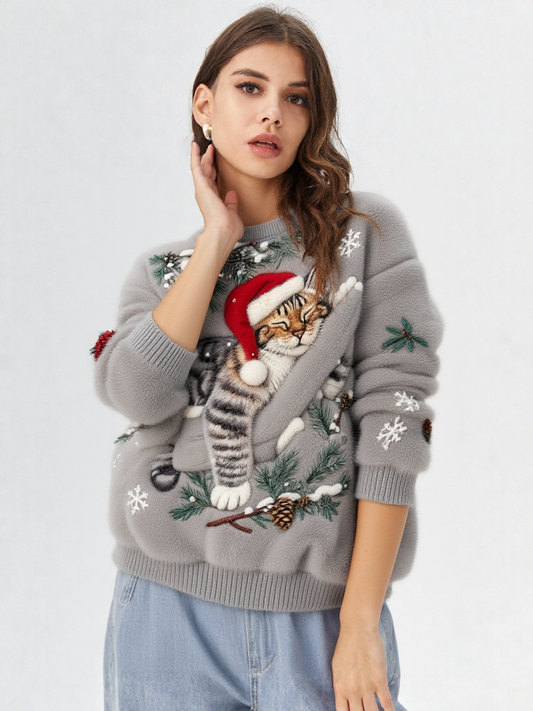 Alessia –סוודר קז'ואל אופנתי