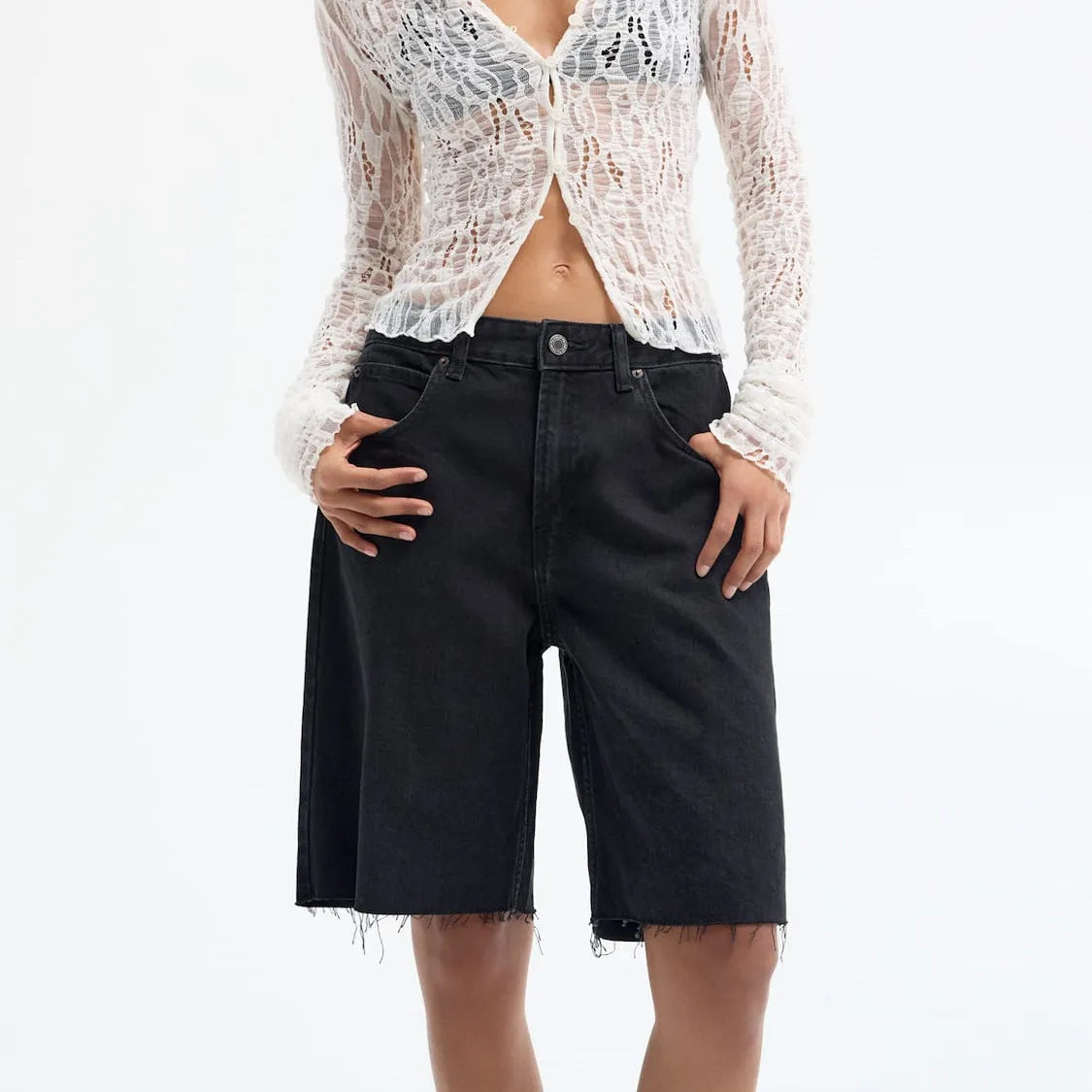 NOVARA – מכנסי ברמודה ג׳ינס