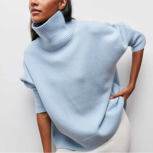 Tiana – סוודר  עם צווארון גולף