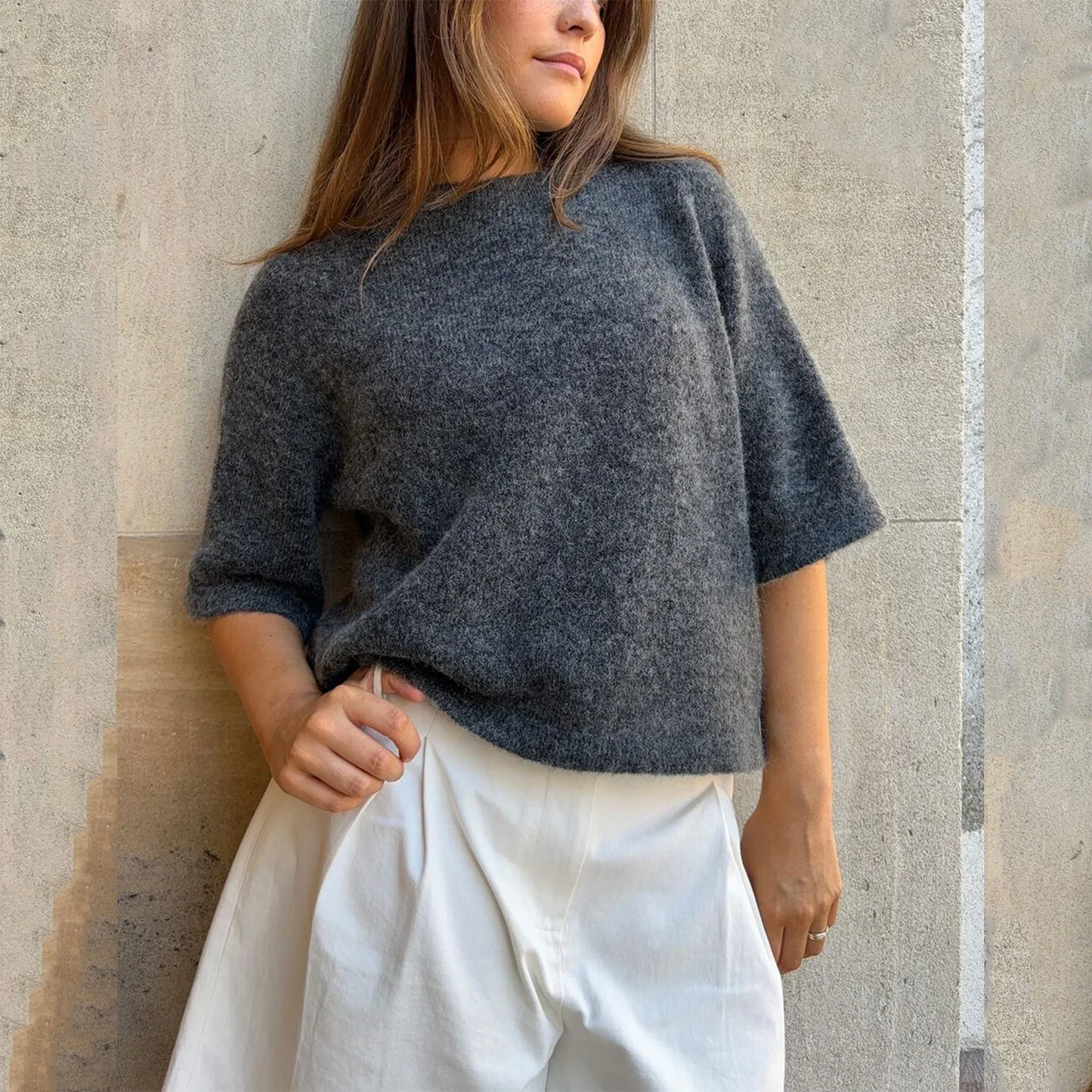 סריג Léonie – רך, נקי ועל־זמני