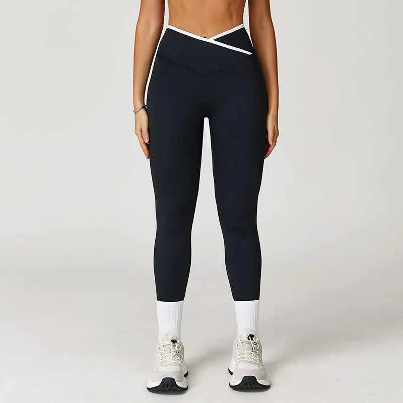 LUCINDA טייץ יוגה מותן גבוהה