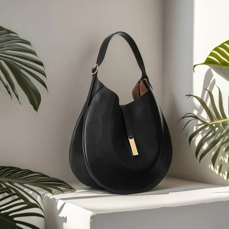 CANDELA תיק כתף זמש רטרו