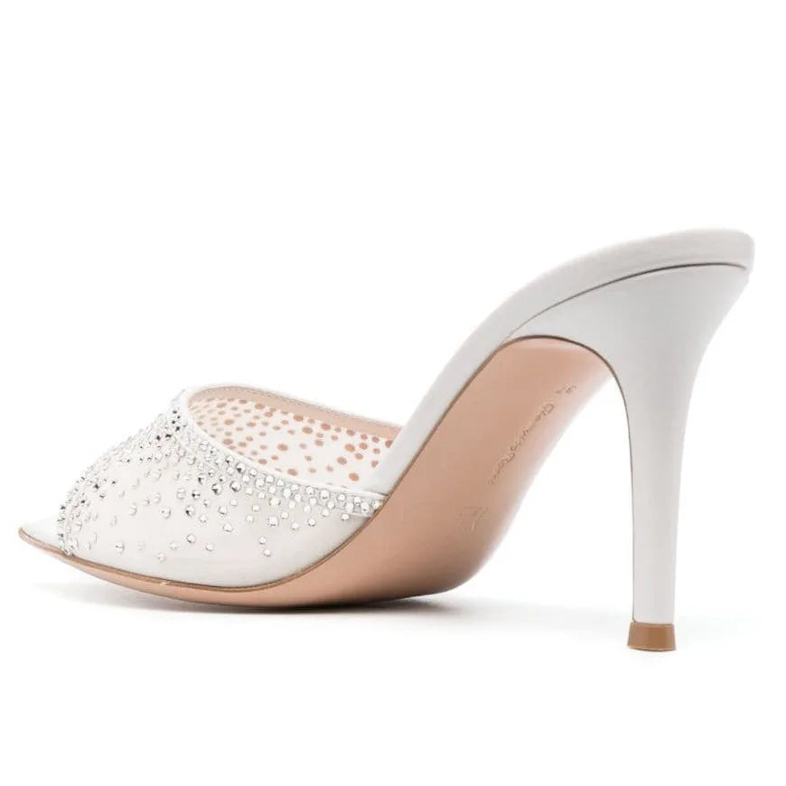 Bellatrix – כפכפי עקב סטילטו משובצי אבנים