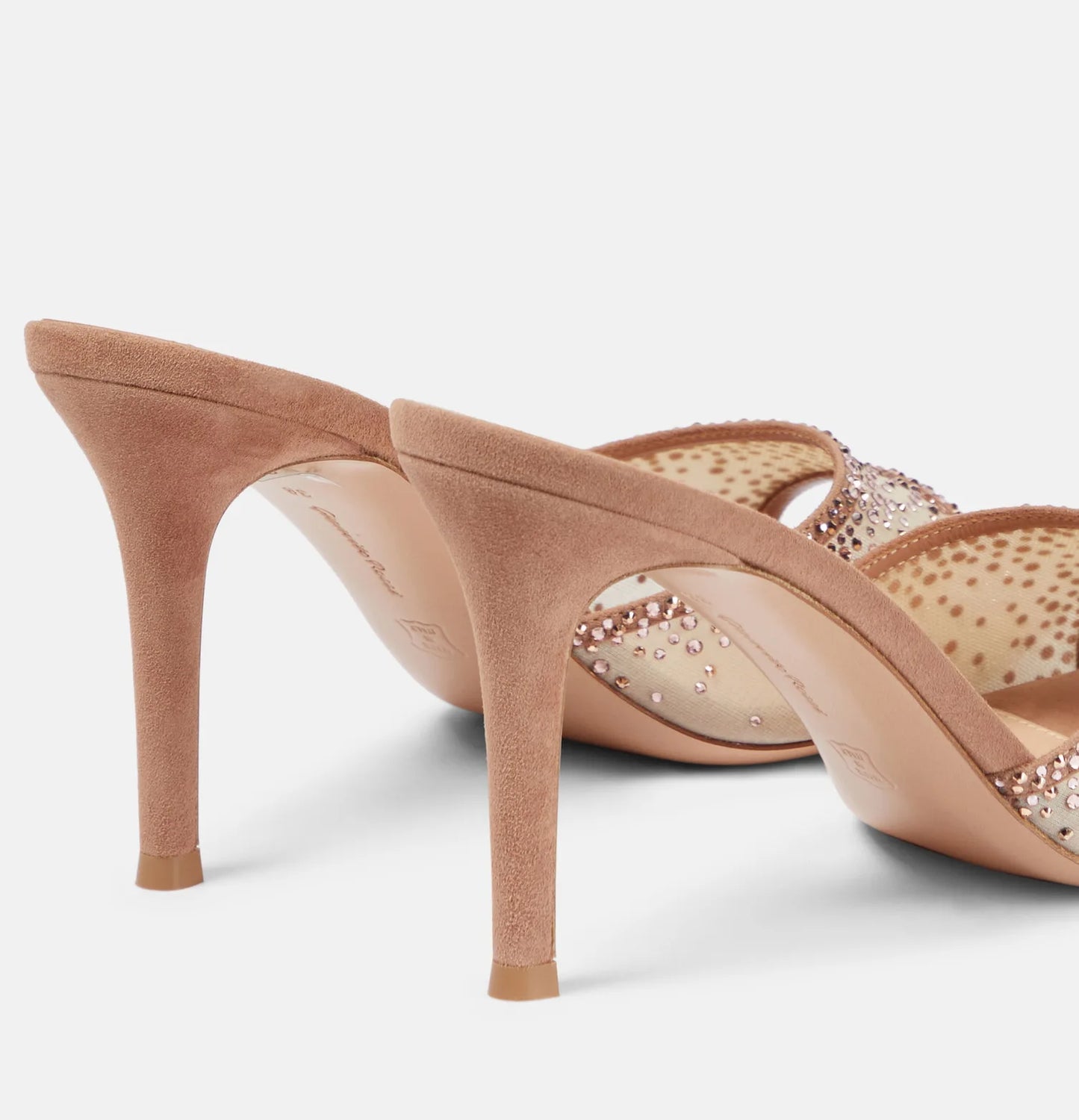 Bellatrix – כפכפי עקב סטילטו משובצי אבנים