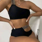 RENATA ביקיני סטרפלס שחור
